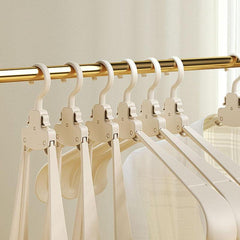 5pcs Folding Hanger Travel Portable Box Shop Use