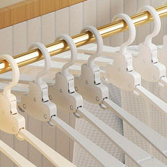 5pcs Folding Hanger Travel Portable Box Shop Use