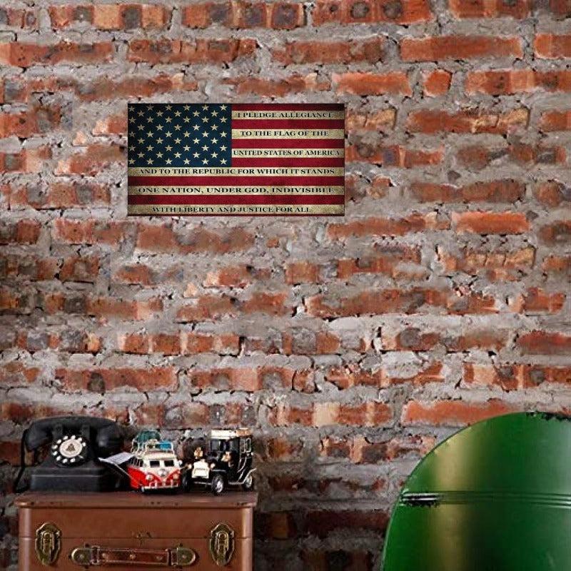 Flag Sign Wall Decor Holiday Party Decoration Supplies