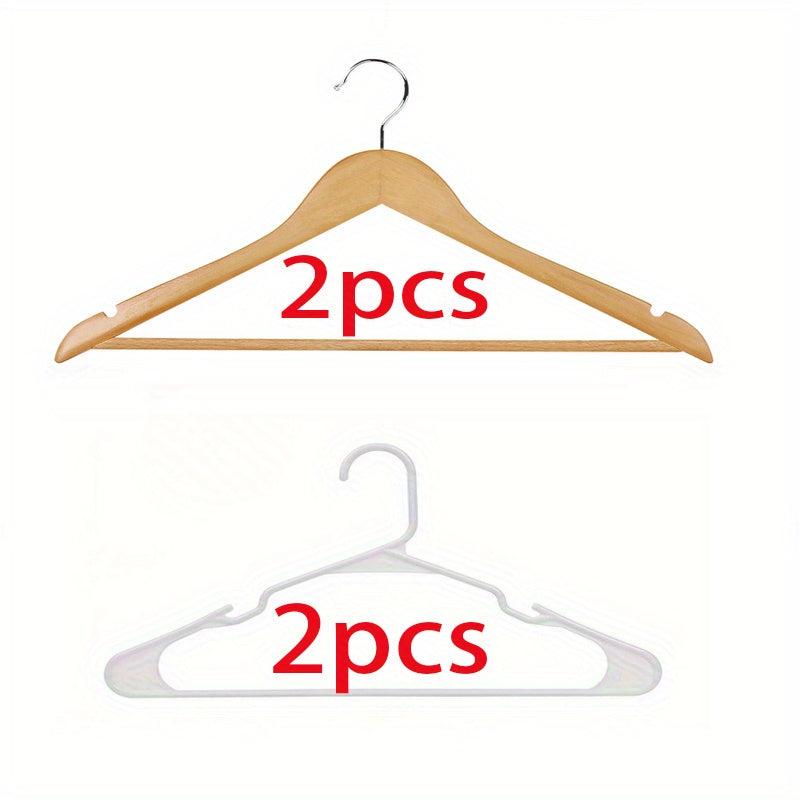 360 Rotation Wooden Hanger