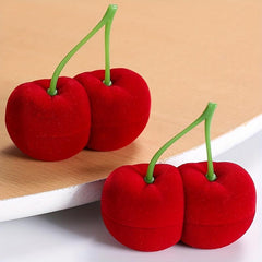 Cherry Shaped Jewelry Box Gift Box for Mother's Wedding Anniversary