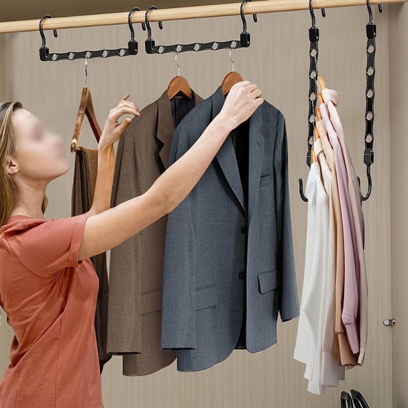 10pcs Space Saving Closet Hangers Organizer