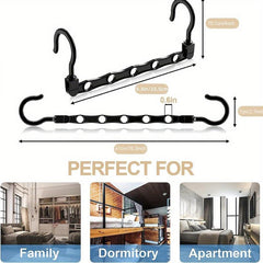 10pcs Space Saving Closet Hangers Organizer