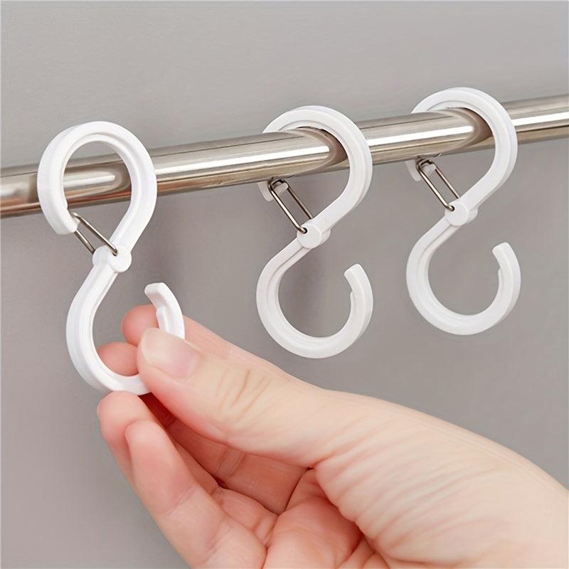 8pcs S Shaped Hanger Hooks Corrosion Resistant 2 Options