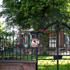Protect Your Property: No Trespassing Sign & Video Surveillance System