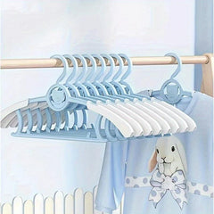Telescopic Hangers Closet Non-slip Coat Hanger Wardrobe Storage