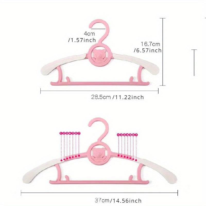 Telescopic Hangers Closet Non-slip Coat Hanger Wardrobe Storage