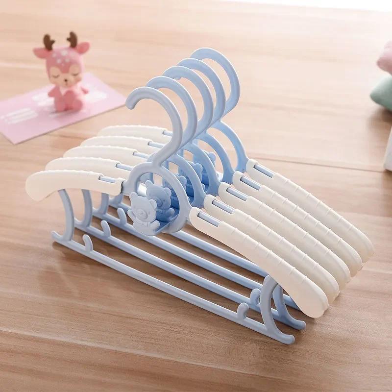 Telescopic Hangers Closet Non-slip Coat Hanger Wardrobe Storage