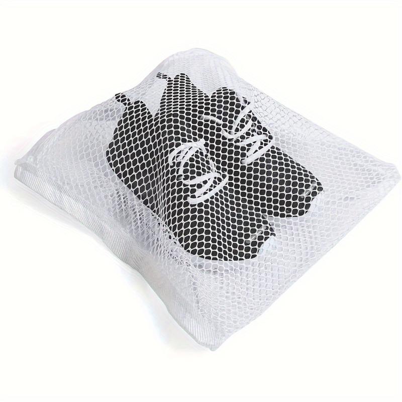 1pc Laundry Bag With Elastic Band Durable Fabric Machine Laundry Bags