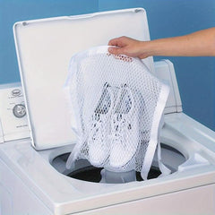 1pc Laundry Bag With Elastic Band Durable Fabric Machine Laundry Bags