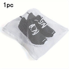 1pc Laundry Bag With Elastic Band Durable Fabric Machine Laundry Bags