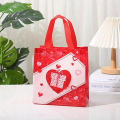 4pcs Reusable Non Woven Gift Bags For Presents & Shopping