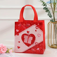 4pcs Reusable Non Woven Gift Bags For Presents & Shopping