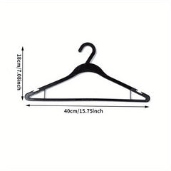 10pcs Multifunctional Durable Hangers Non-slip Clothes Storage Hangers