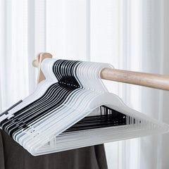 10pcs Multifunctional Durable Hangers Non-slip Clothes Storage Hangers