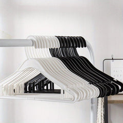 10pcs Multifunctional Durable Hangers Non-slip Clothes Storage Hangers