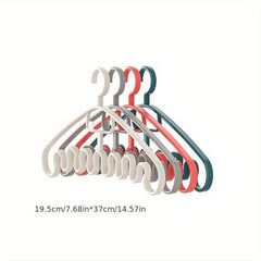 Wave Clothes Hanger Plastic Tie Hanger for Clothing Stores