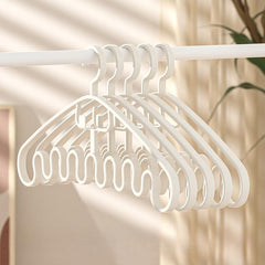Wave Clothes Hanger Plastic Tie Hanger for Clothing Stores