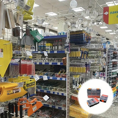 Portable Parts Box with Detachable Tools