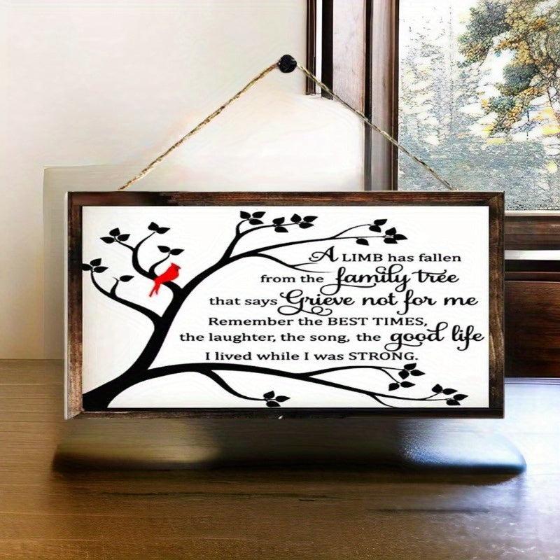 Remembrance Garden Plaque - Sympathy Memorial Sign