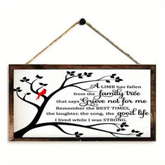 Remembrance Garden Plaque - Sympathy Memorial Sign