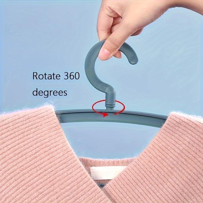 Functional Rotatable Storage Hanger for Clothes Stores