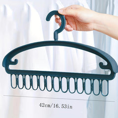 Functional Rotatable Storage Hanger for Clothes Stores
