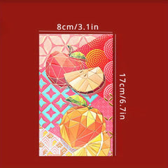 6pcs Dragon Year Benefit Cover Red Envelope For Spring Business Gift