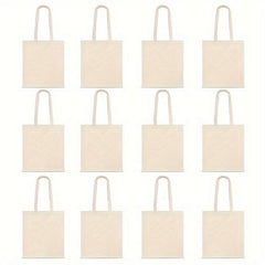 Blank Canvas Tote Bags Bulk Shopping Bag DIY Reusable Grocery Bag