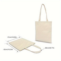 Blank Canvas Tote Bags Bulk Shopping Bag DIY Reusable Grocery Bag