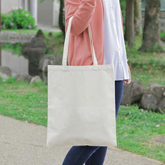 Blank Canvas Tote Bags Bulk Shopping Bag DIY Reusable Grocery Bag