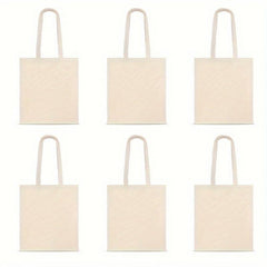 Blank Canvas Tote Bags Bulk Shopping Bag DIY Reusable Grocery Bag