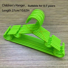 10pcs Sleek Clothes Hangers for Clothing Shops