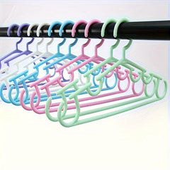 10pcs Sleek Clothes Hangers for Clothing Shops