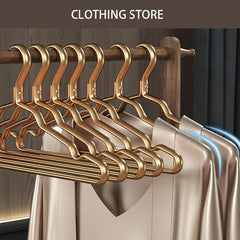 5pcs Aluminum Alloy Hanger Non Trace Clothes Support