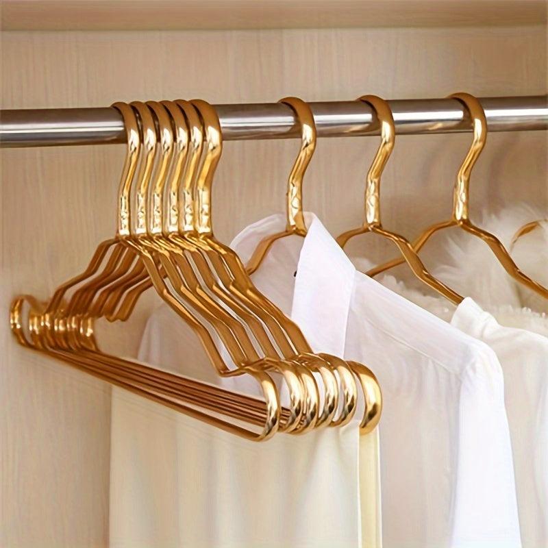 5pcs Aluminum Alloy Hanger Non Trace Clothes Support