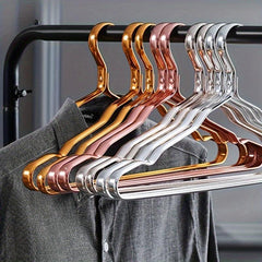 5pcs Aluminum Alloy Hanger Non Trace Clothes Support