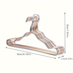 5pcs Aluminum Alloy Hanger Non Trace Clothes Support