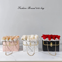 Flower Basket Tote Bag Wedding Gift Packaging Box