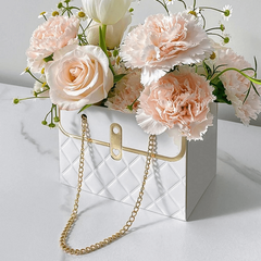Flower Basket Tote Bag Wedding Gift Packaging Box