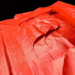 Red Plastic Food Bags Vest Bags Disposable Convenience Bags