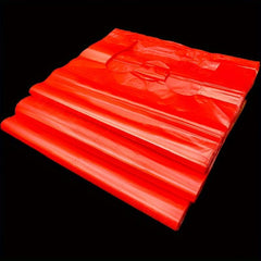 Red Plastic Food Bags Vest Bags Disposable Convenience Bags