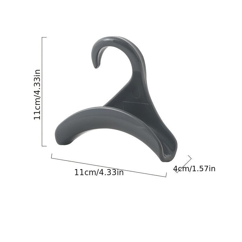 4pcs Bag Hook Bag Rack Wardrobe Storage Artifact Tie Scarf Storage Rack