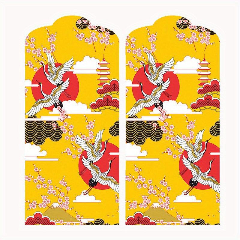 10pcs Year Of The Dragon Red Envelope Chinese Money Envelope