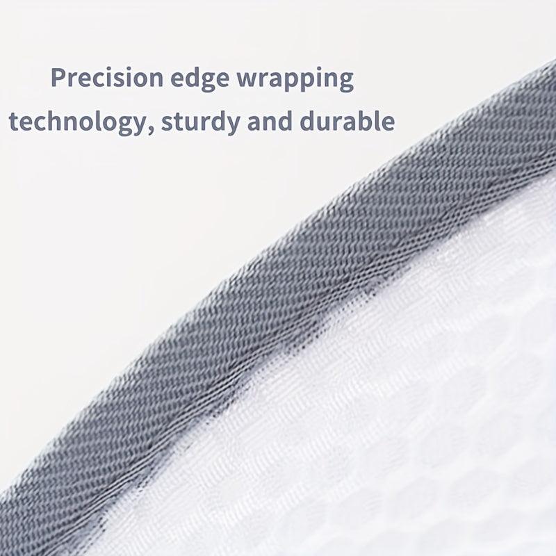 Mesh Foldable Drying & Storage Hanger Basket for Clothes