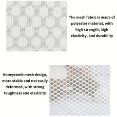 Mesh Foldable Drying & Storage Hanger Basket for Clothes