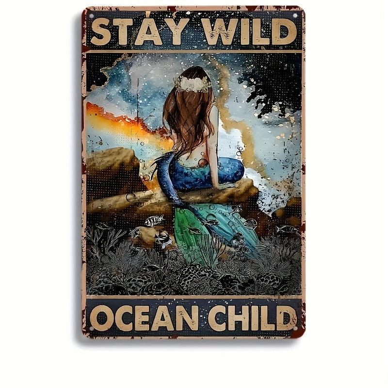 Vintage Metal Tin Sign Poster for Restaurant Bar Pub Cafe