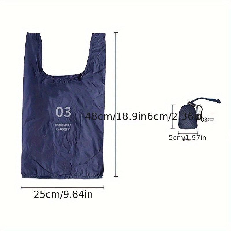Waterproof Ultra-thin Portable Shopping Bag Nylon Storage Bag