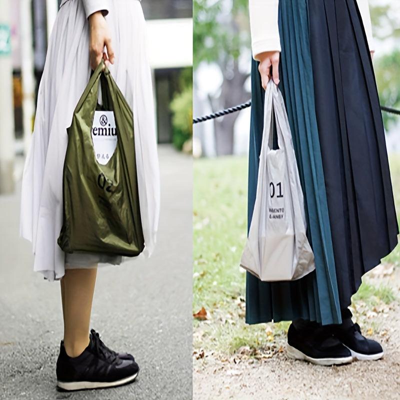 Waterproof Ultra-thin Portable Shopping Bag Nylon Storage Bag