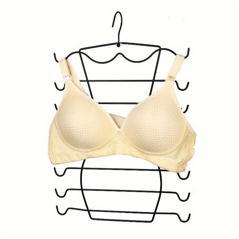 Space Saving 8 Tier Metal Bra Hanger Organizer